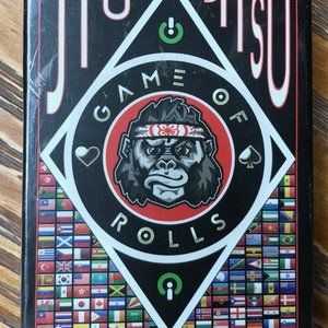 Jiu Jitsu Game of Rolls Grappling Game Fight Deck & Training Aid 2-Player NEW
